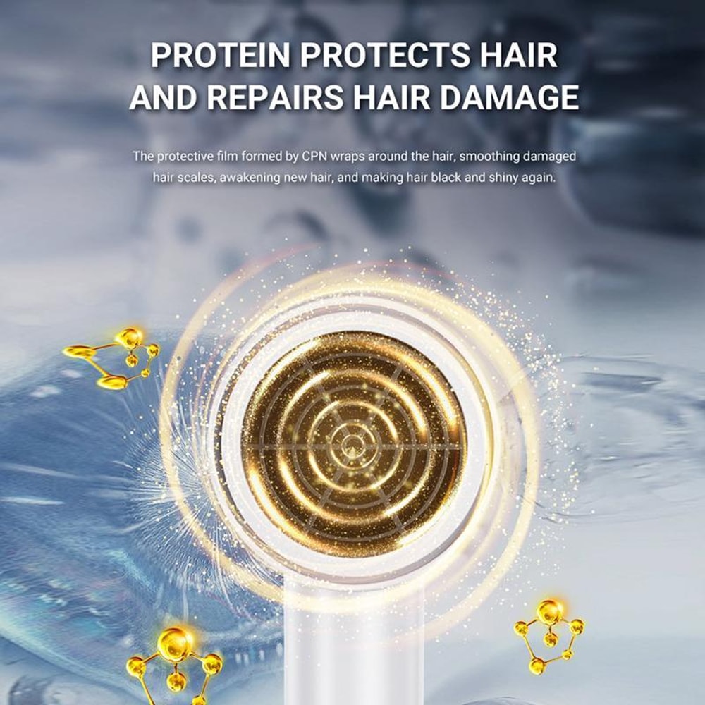 Negative Ion Hair Dryer With Protein Hair Care Turbo Fast Dry Technology 4