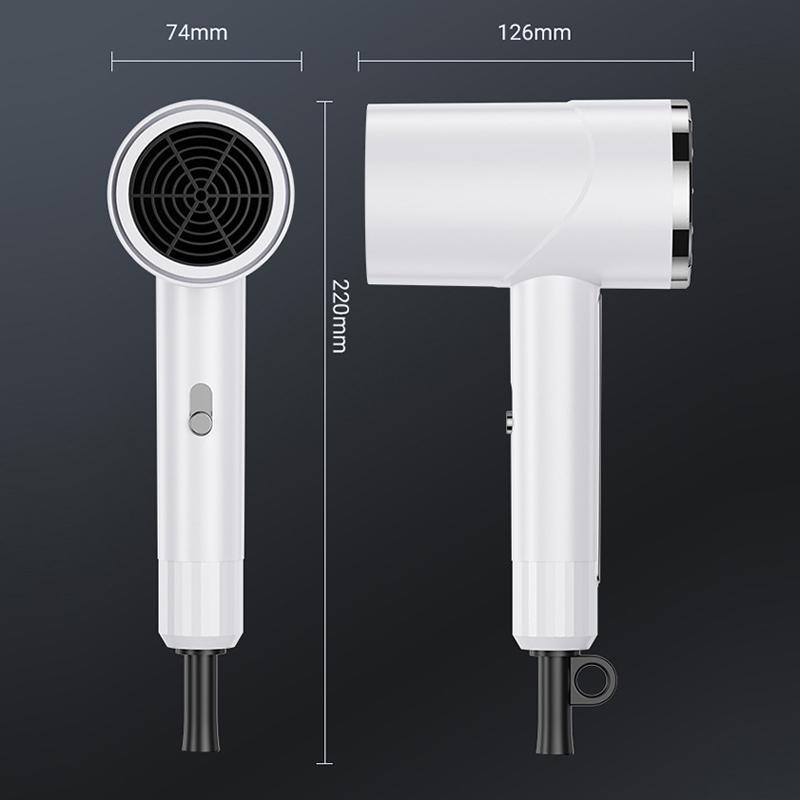 Negative Ion Hair Dryer With Protein Hair Care Turbo Fast Dry Technology 6