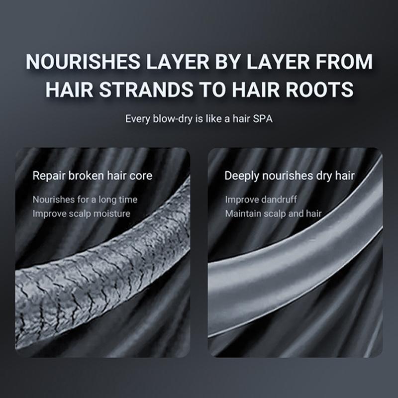Negative Ion Hair Dryer With Protein Hair Care Turbo Fast Dry Technology 8