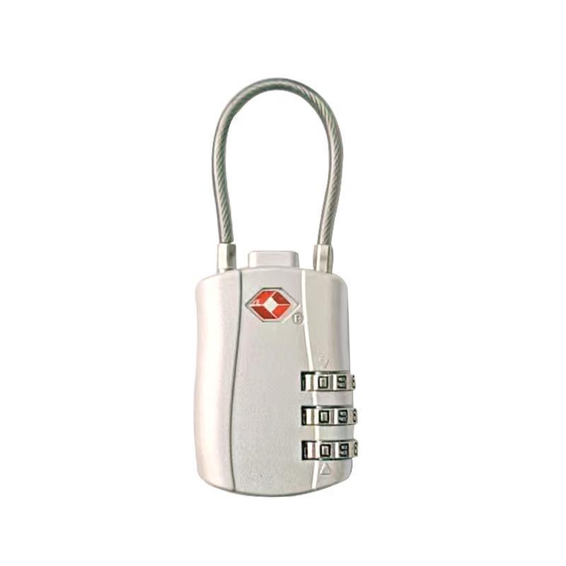 3Digit Cable Luggage Lock For Suitcases Travel Bags Gym Lockers 10