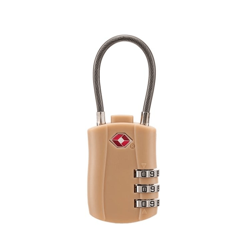 3Digit Cable Luggage Lock For Suitcases Travel Bags Gym Lockers 11