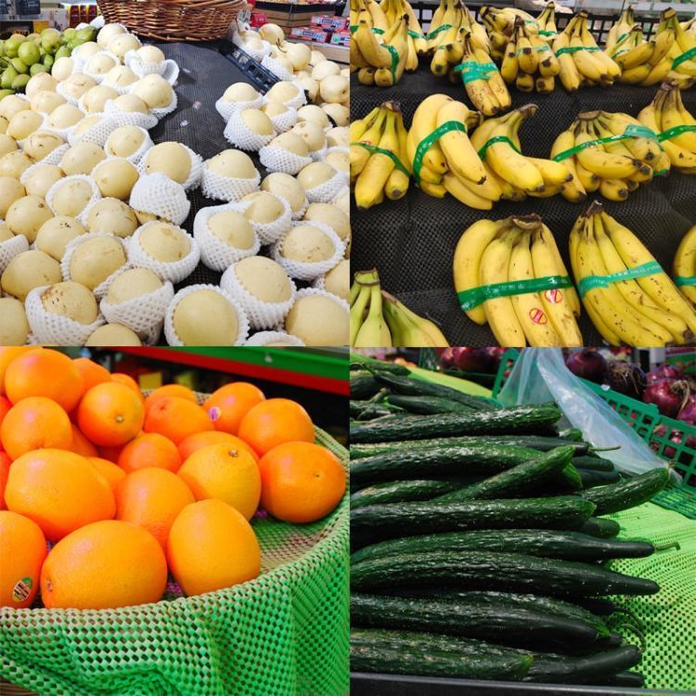 PVC Anti Slip Mat Roll For Fruit Vegetable Displays 4