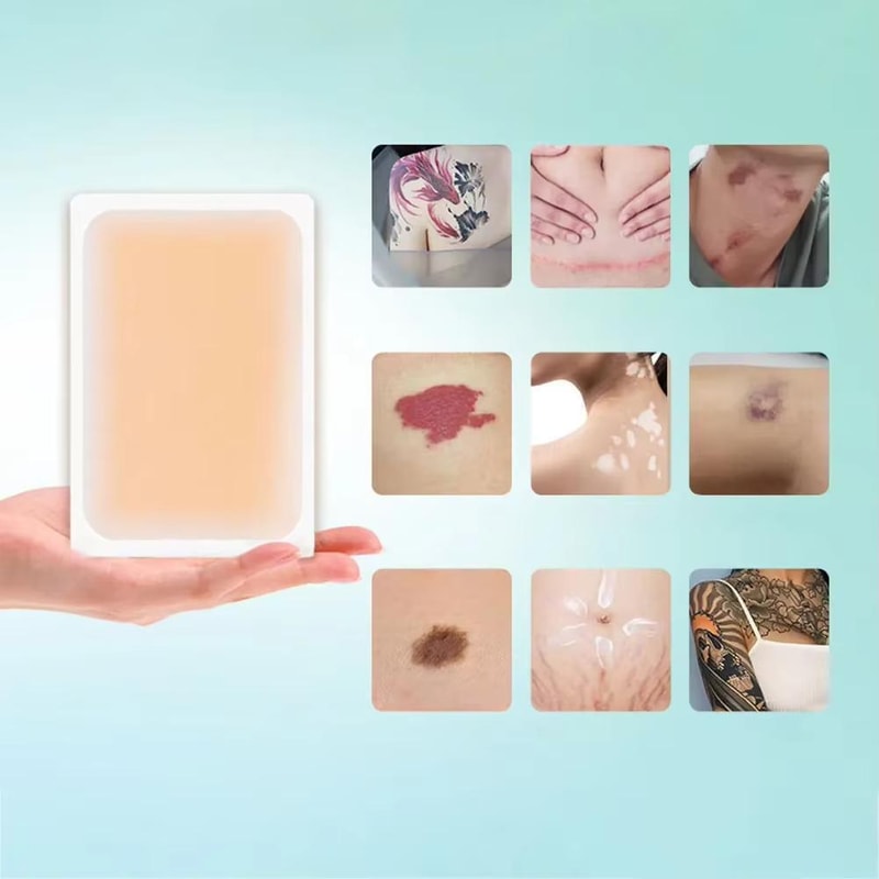 UltraThin Tattoo Cover Up Patch Waterproof Concealer For Scars Birthmarks Skin Imperfections 6PCS 2