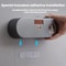 Smart UV Toothbrush Sanitizer Wall Mounted Holder with Automatic Toothpaste Dispenser
