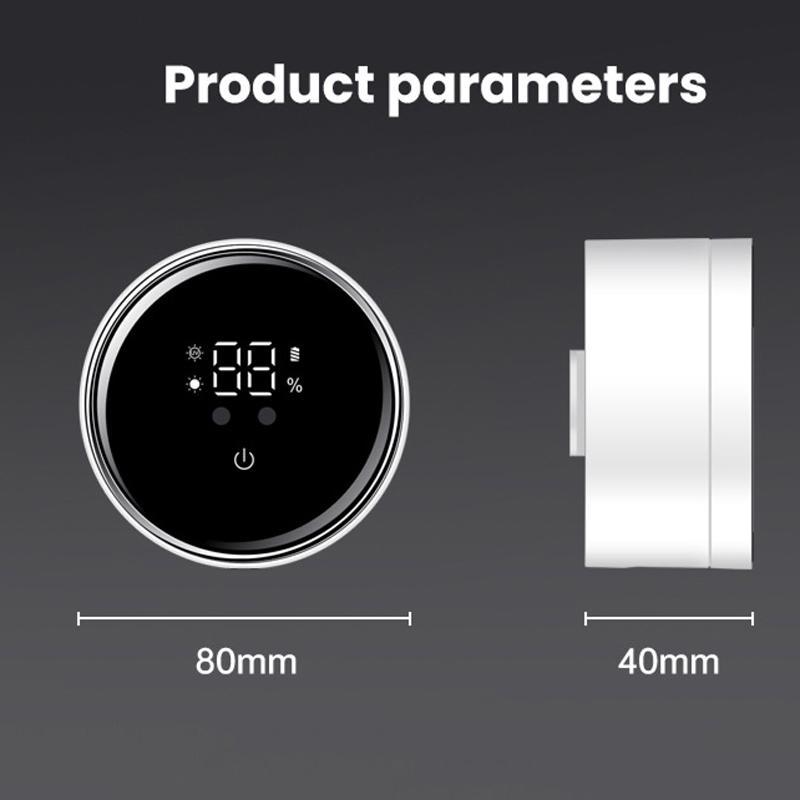 Smart UV Toothbrush Sanitizer Holder with Razor Rack & Sensor Display
