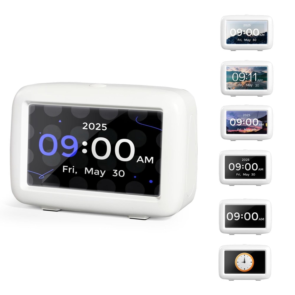 4.3 Inch Digital Dementia Clock with Date Display and Auto Brightness
