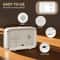 4.3 Inch Digital Dementia Clock with Date Display and Auto Brightness