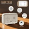 4.3 Inch Digital Dementia Clock with Date Display and Auto Brightness