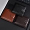 Vintage RFID Mens Wallet With Zipper Coin Pocket And Multi Card Slots 0