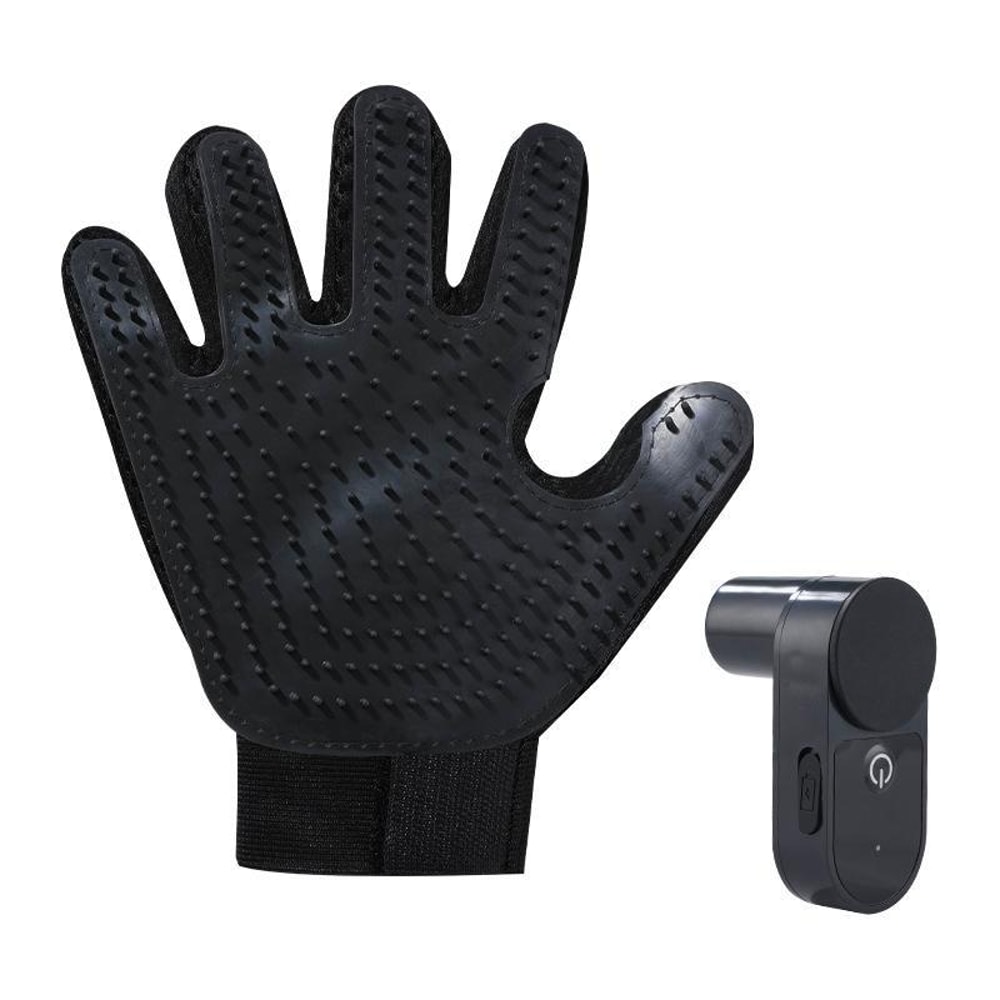 Pet Grooming Gloves For Cats Dogs With Massage Brush Water Mist Cleaner 11