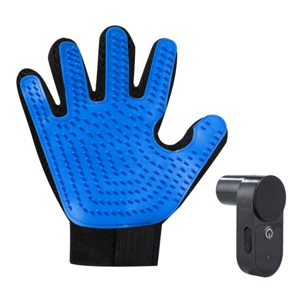 Pet Grooming Gloves For Cats Dogs With Massage Brush Water Mist Cleaner 13