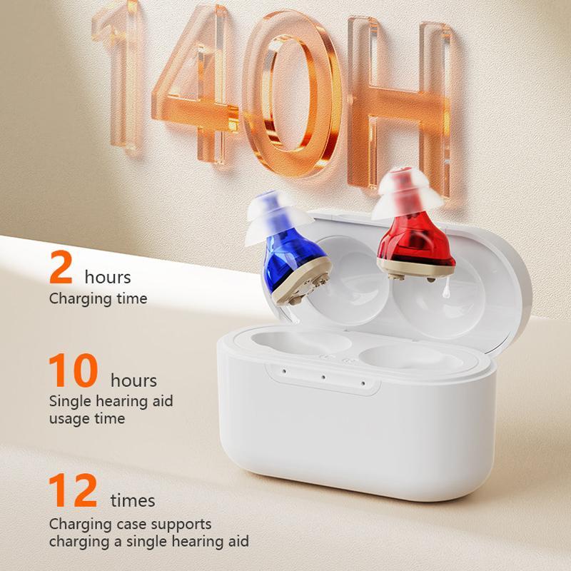 Invisible Hearing Amplifier With Charging Case For Seniors And Adults 3