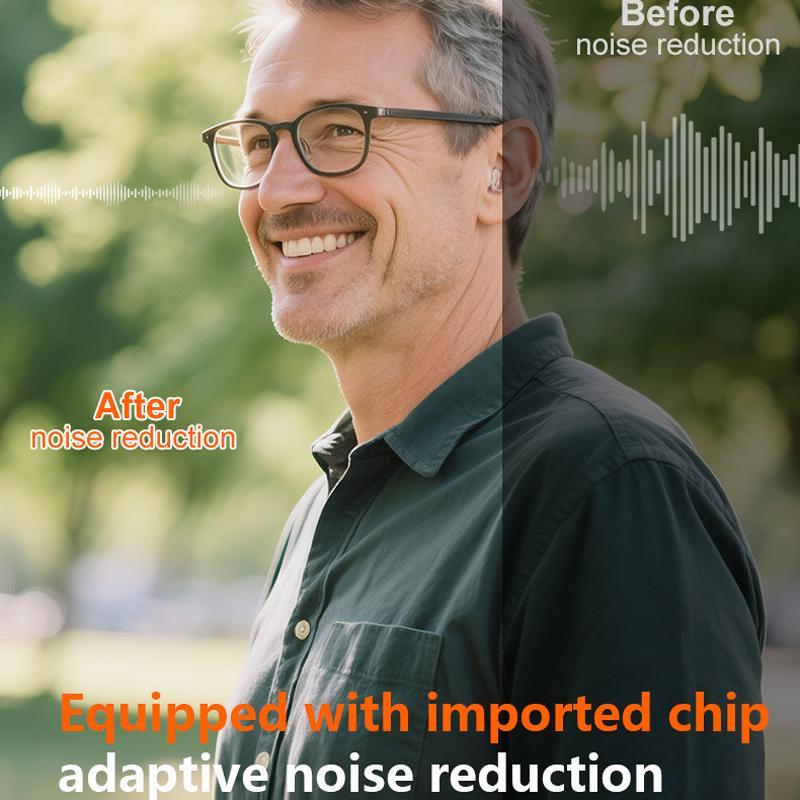 Invisible Hearing Amplifier With Charging Case For Seniors And Adults 7