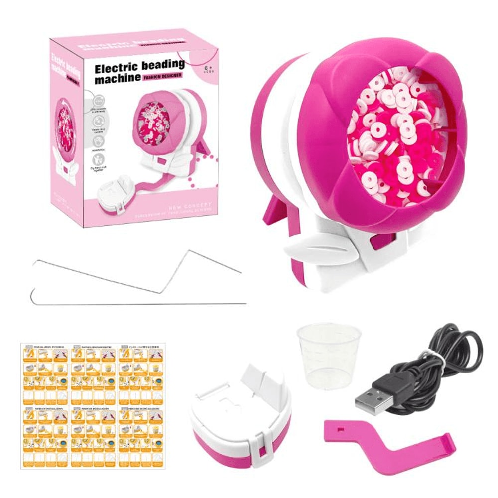 USB Powered Automatic Beading Machine For DIY Jewelry Making And Fast Bead Stringing 9
