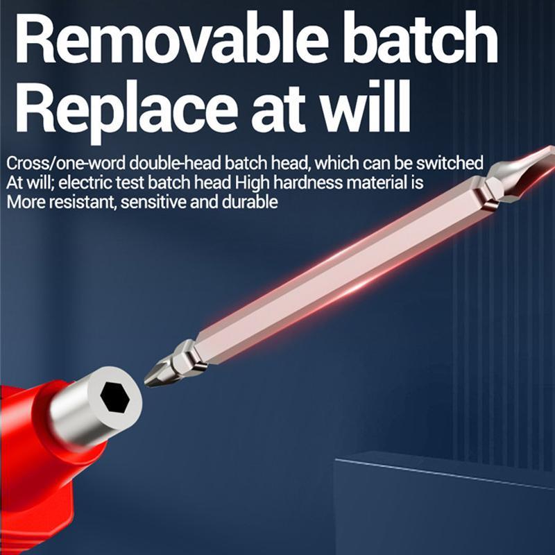 Smart Voltage Tester Pen with Digital Display & Non-Contact Breakpoint Detection