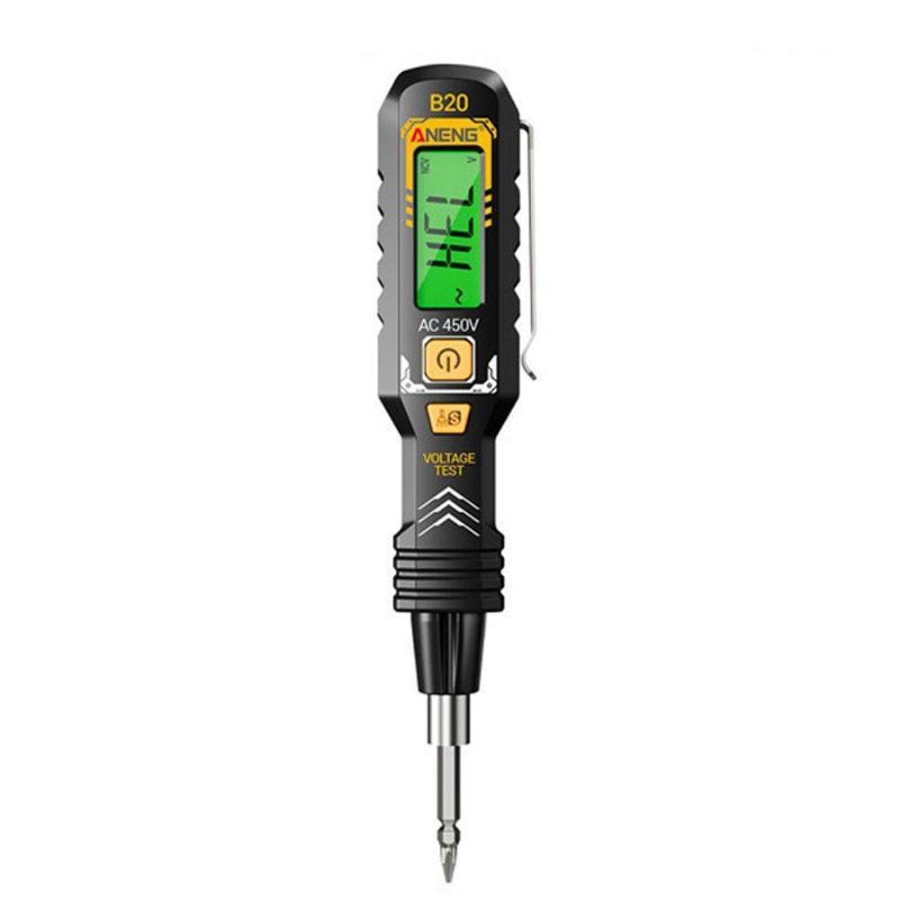 Smart Voltage Tester Pen with Digital Display & Non-Contact Breakpoint Detection