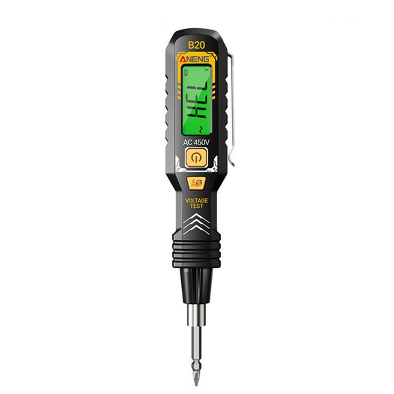 Smart Voltage Tester Pen with Digital Display & Non-Contact Breakpoint Detection