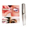 LED Eyebrow Trimmer & Precision Eyelash Curler for Travel Makeup Care