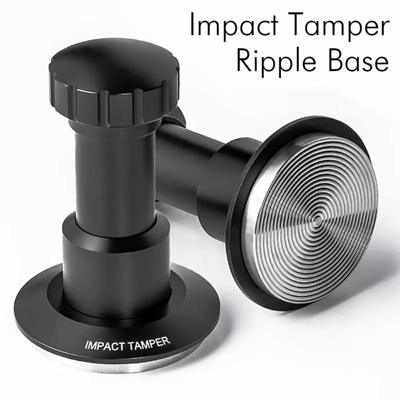 Precision Impact Espresso Tamper Adjustable Spring Loaded Coffee Tamper With Stainless Steel Base 2