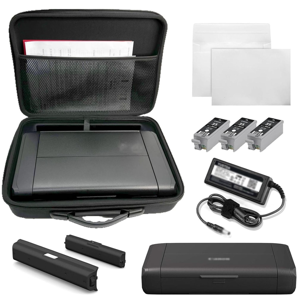 Canon Portable Printer Carrying Case Waterproof EVA Travel Storage Bag