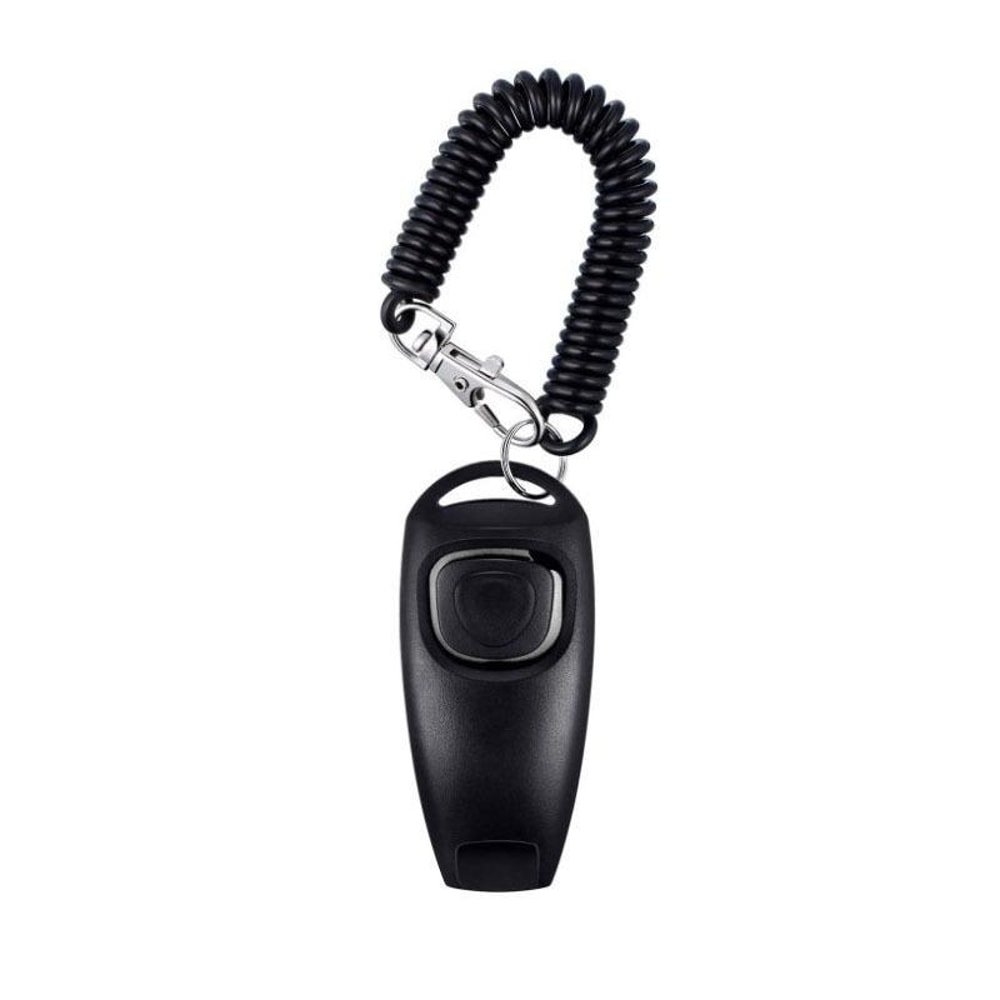 2in1 Dog Training Clicker Dog Whistle With Adjustable Wristband For Pet Obedience Training 0