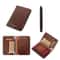 Premium Leather Passport Holder Travel Wallet With Card Slots For Men Women 2