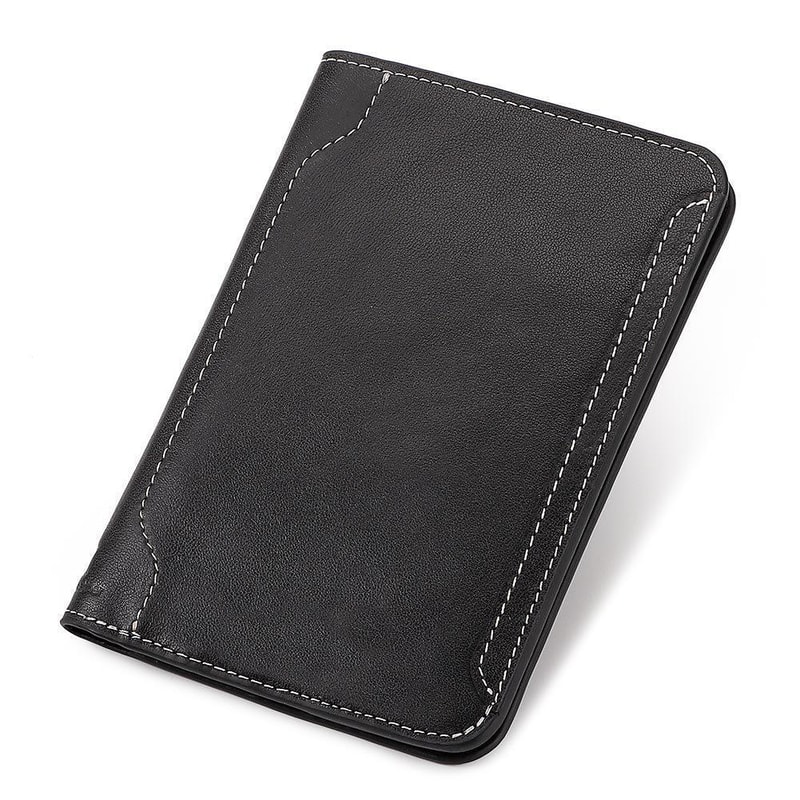 Premium Leather Passport Holder Travel Wallet With Card Slots For Men Women 7