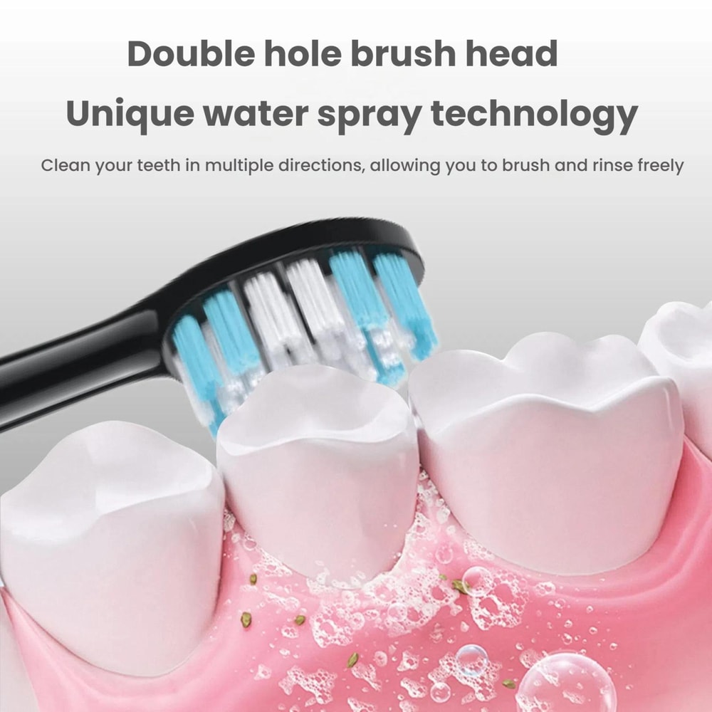 3in1 Sonic Electric Toothbrush Water Flosser Oral Irrigator For Deep Gum Cleaning 2