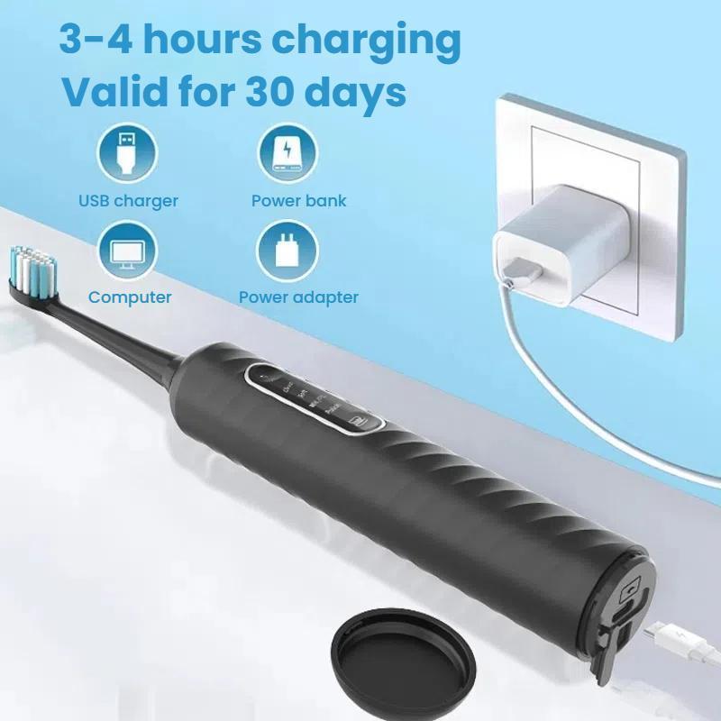 3in1 Sonic Electric Toothbrush Water Flosser Oral Irrigator For Deep Gum Cleaning 7