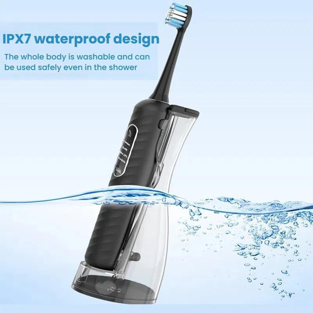 3in1 Sonic Electric Toothbrush Water Flosser Oral Irrigator For Deep Gum Cleaning 8