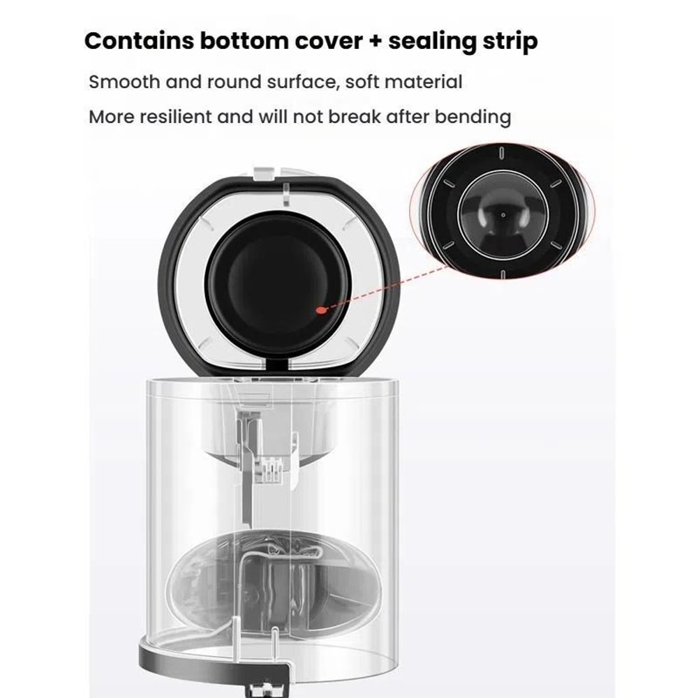 Dyson V6 DC58 DC59 Dust Bin Replacement With Leak Proof Design For Vacuum Cleaners 4