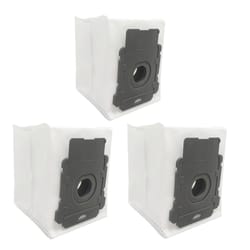 3pcs roomba dust bags with hepa filtration for irobot i7, i3, j7, e5, e6 & s9 vacuums