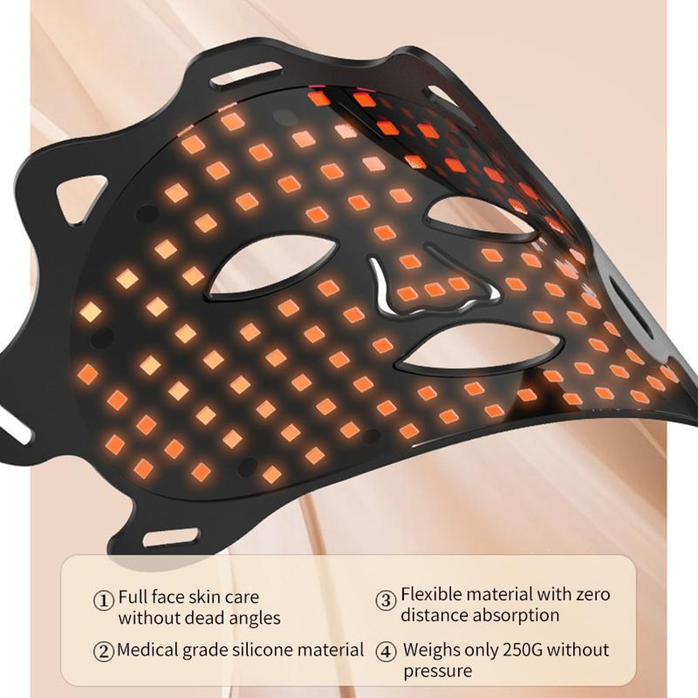 7 Color LED Face Mask For Skin Rejuvenation And Anti Aging Therapy 4