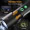 Waterproof Tactical Flashlight With Zoom COB Emergency Light 12