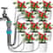 10-Head Adjustable Drip Irrigation Kit for Indoor & Outdoor Potted Plants