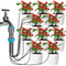 10-Head Adjustable Drip Irrigation Kit for Indoor & Outdoor Potted Plants