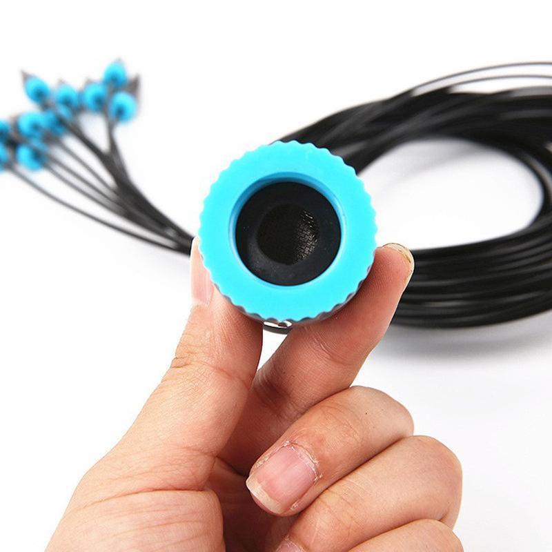 10-Head Adjustable Drip Irrigation Kit for Indoor & Outdoor Potted Plants