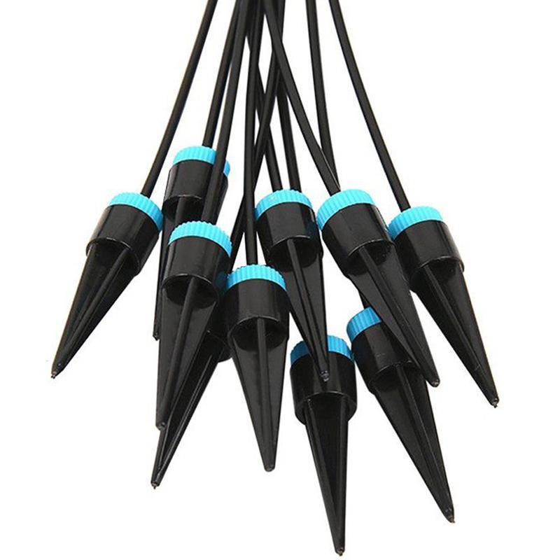10-Head Adjustable Drip Irrigation Kit for Indoor & Outdoor Potted Plants