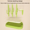 Baby Bottle Drying Rack With Brush Holder And Fast Drain Tray For Bottles Nipples 3