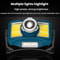 COB Motion Sensor LED Headlamp Rechargeable Mini Fishing And Camping Light 13