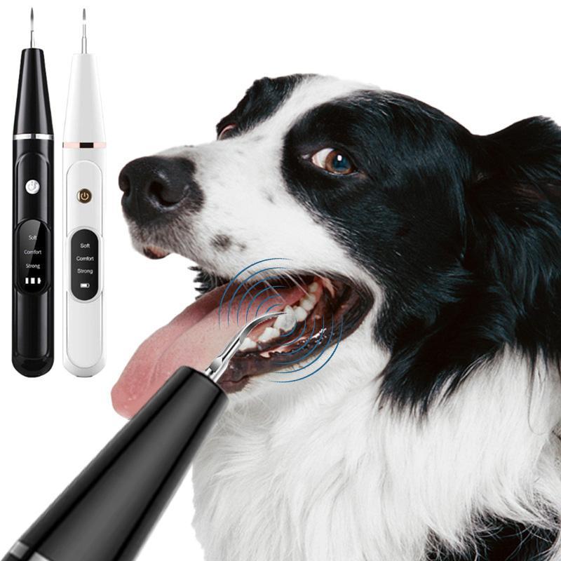 Ultrasonic Pet Teeth Cleaner Kit For Dogs Cats Plaque And Tartar Remover 1