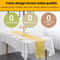 Luxury Satin Table Runner For Weddings Parties Elegant Dining Decor 1