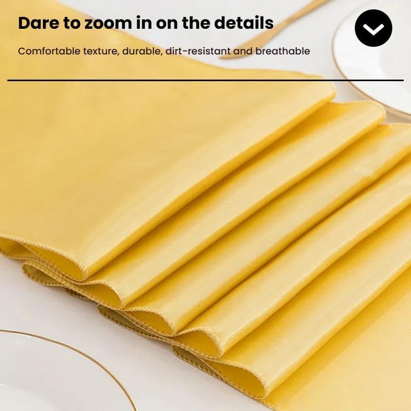 Luxury Satin Table Runner For Weddings Parties Elegant Dining Decor 3
