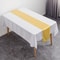 Luxury Satin Table Runner For Weddings Parties Elegant Dining Decor 7