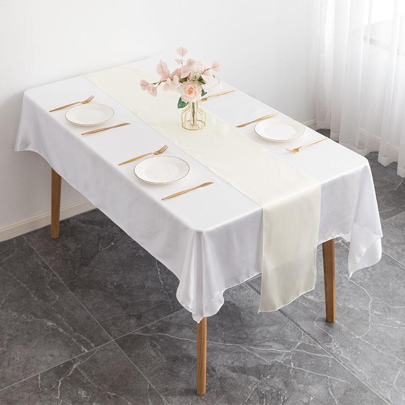 Luxury Satin Table Runner for Weddings, Parties & Elegant Dining Decor
