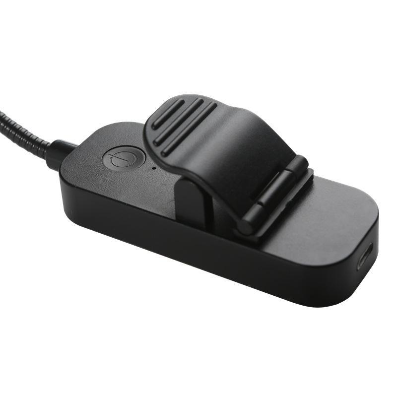 Rechargeable Book Light Clip On Reading Lamp With Adjustable Brightness 3 Color Modes 2