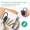 Rechargeable Book Light Clip On Reading Lamp With Adjustable Brightness 3 Color Modes 6