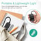 Rechargeable Book Light Clip On Reading Lamp With Adjustable Brightness 3 Color Modes 6