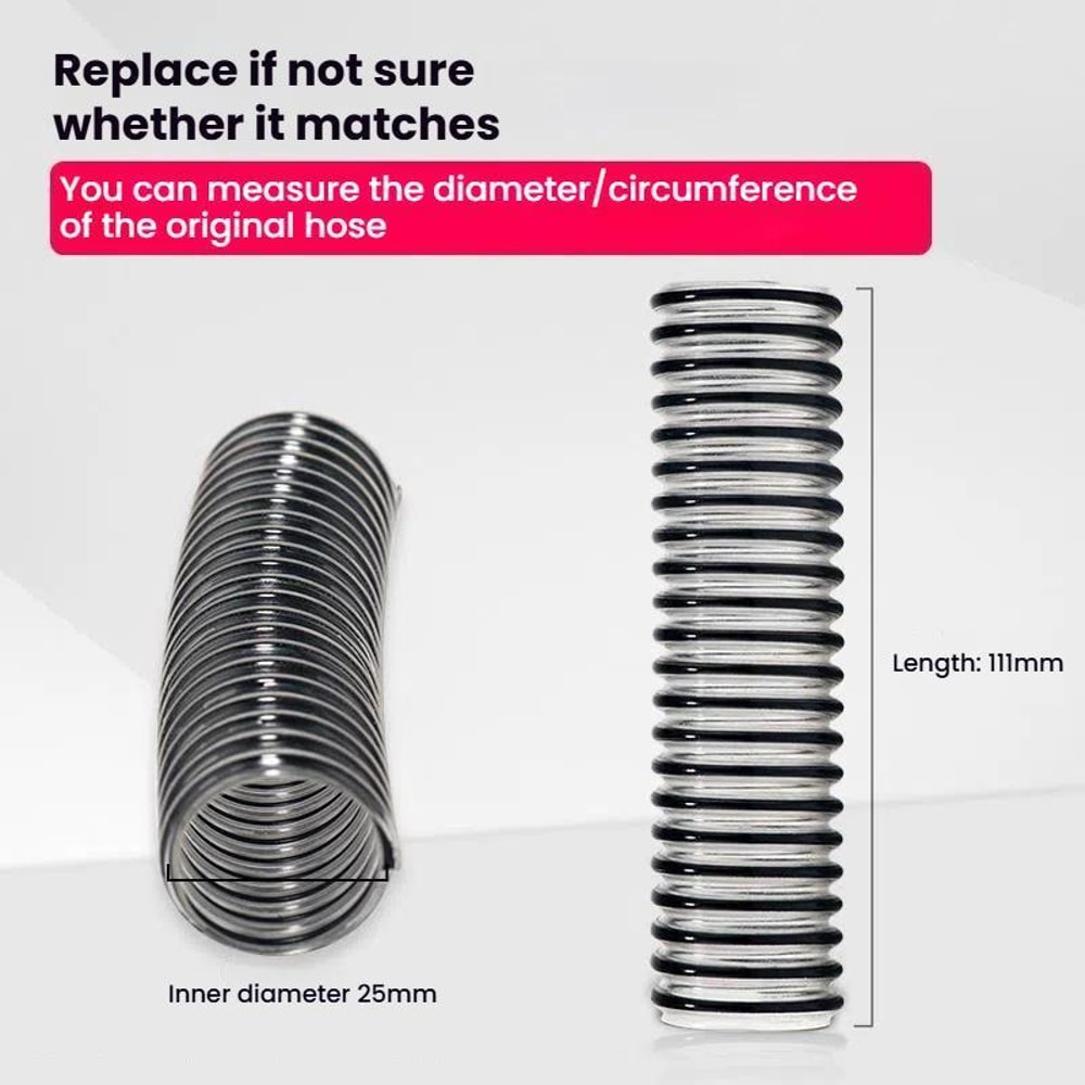 Floor One Replacement Sewage Pipe 25mm Flexible Waste Hose For Vacuum Floor Washers 2