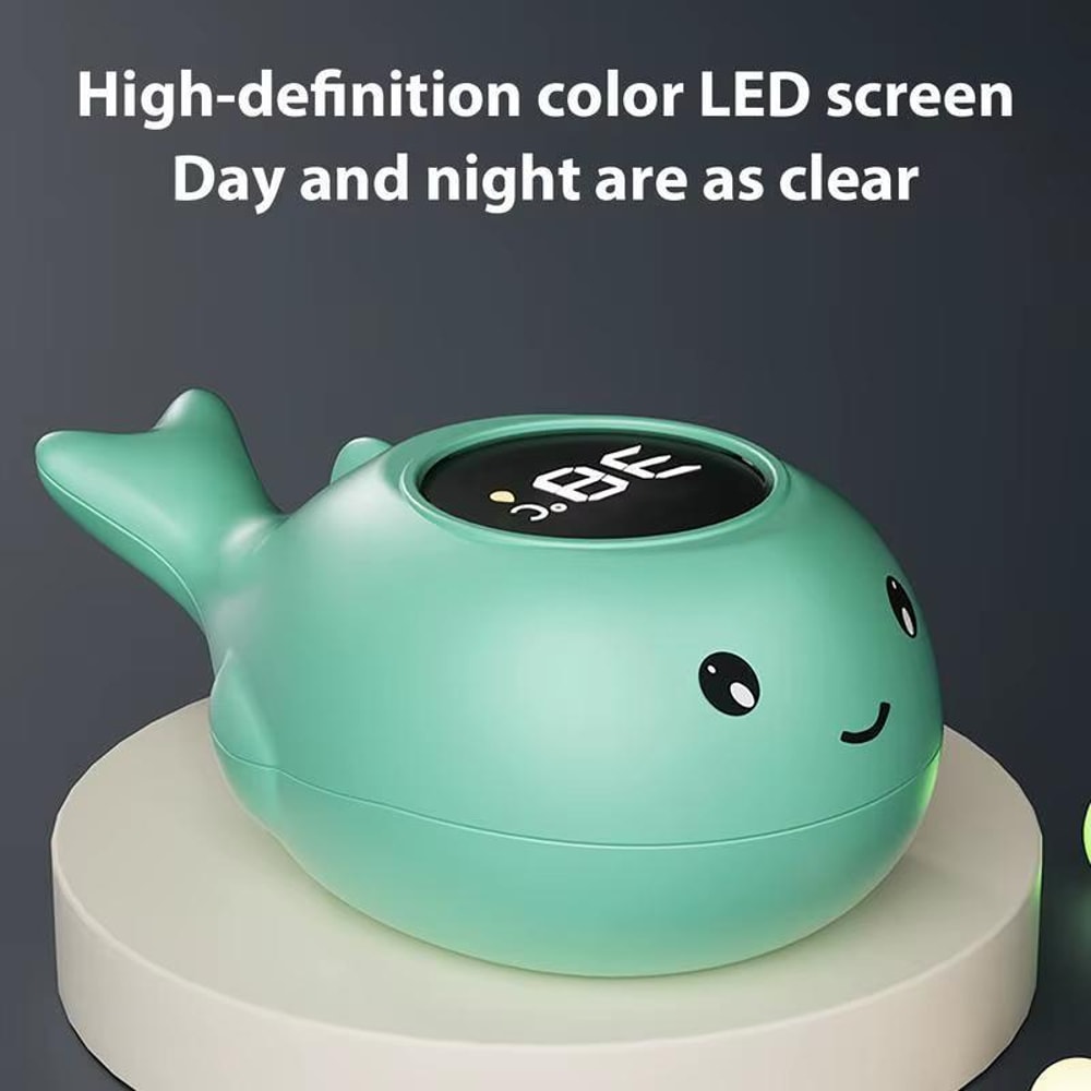 Whale Smart Baby Bath Thermometer With LED Water Thermometer Display Waterproof Temperature Sensor 4
